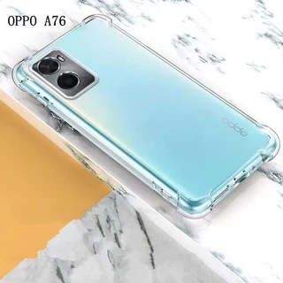 🔥เคสใส🔥ใช้สำหรับ Oppo A76 A96 A57 A77 A77S A57 4G A31 A5 A9 2020 A12 A5S F9 A7 F5 F7 พร้อมส่ง กันกระแท For ออปโป้
