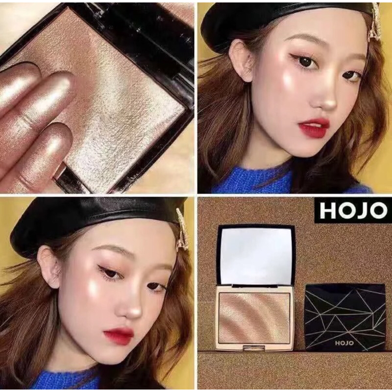 HOJO Highlight 02สีทอง ไฮไลท์หน้าเงา ไฮไลท์สีสวย เม็ดสีแน่น