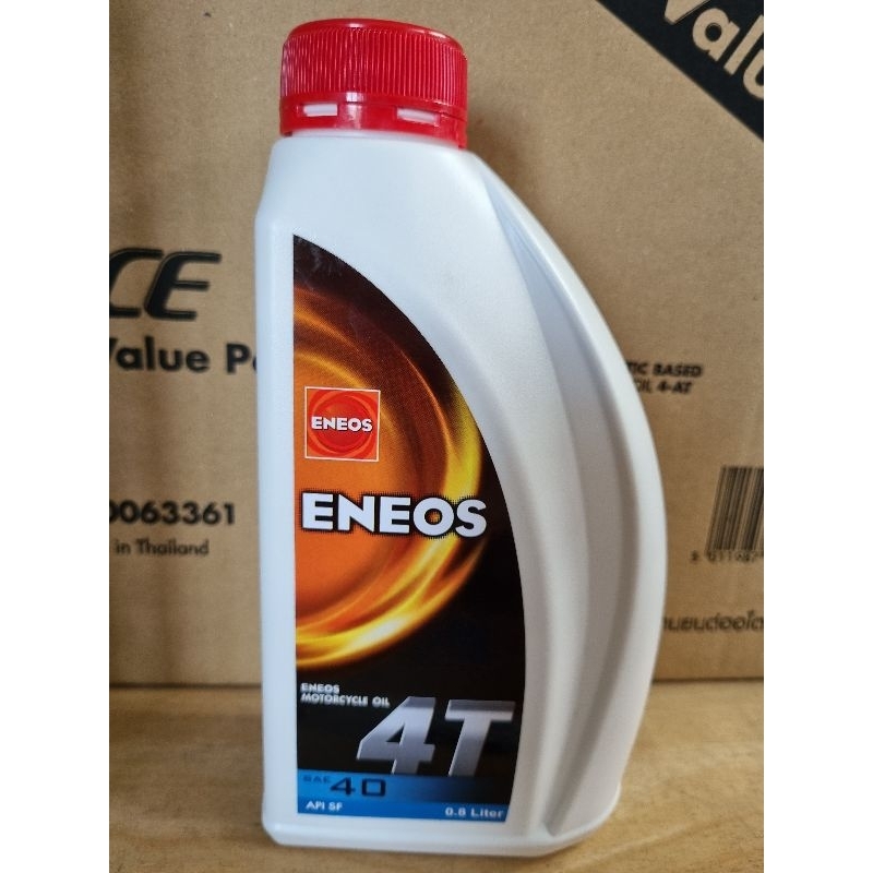 น้ำมันเครื่องเกรดรวม ENEOS 4T SAE40 สำหรับรถเกียร์ธรรมดา เวฟ,ดรีม,สปาร์ค,KSR ราคาพิเศษ