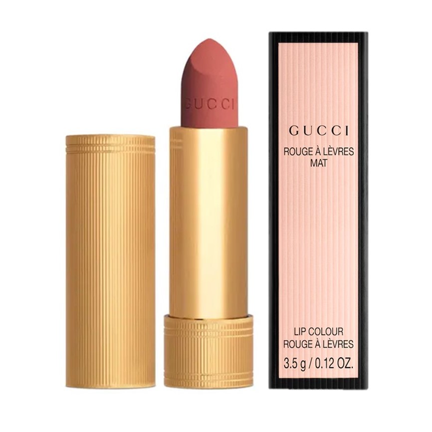 GUCCI Rouge a Levres Mat Matte Lipstick 3.5g กุชชี่ ลิปสติก เนื้อแมตต์