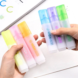 ปากกาไฮไลท์ สีพาสเทล ปากกาเน้นข้อความ marker pen ปากกาไฮไลท์เน้นข้อความ