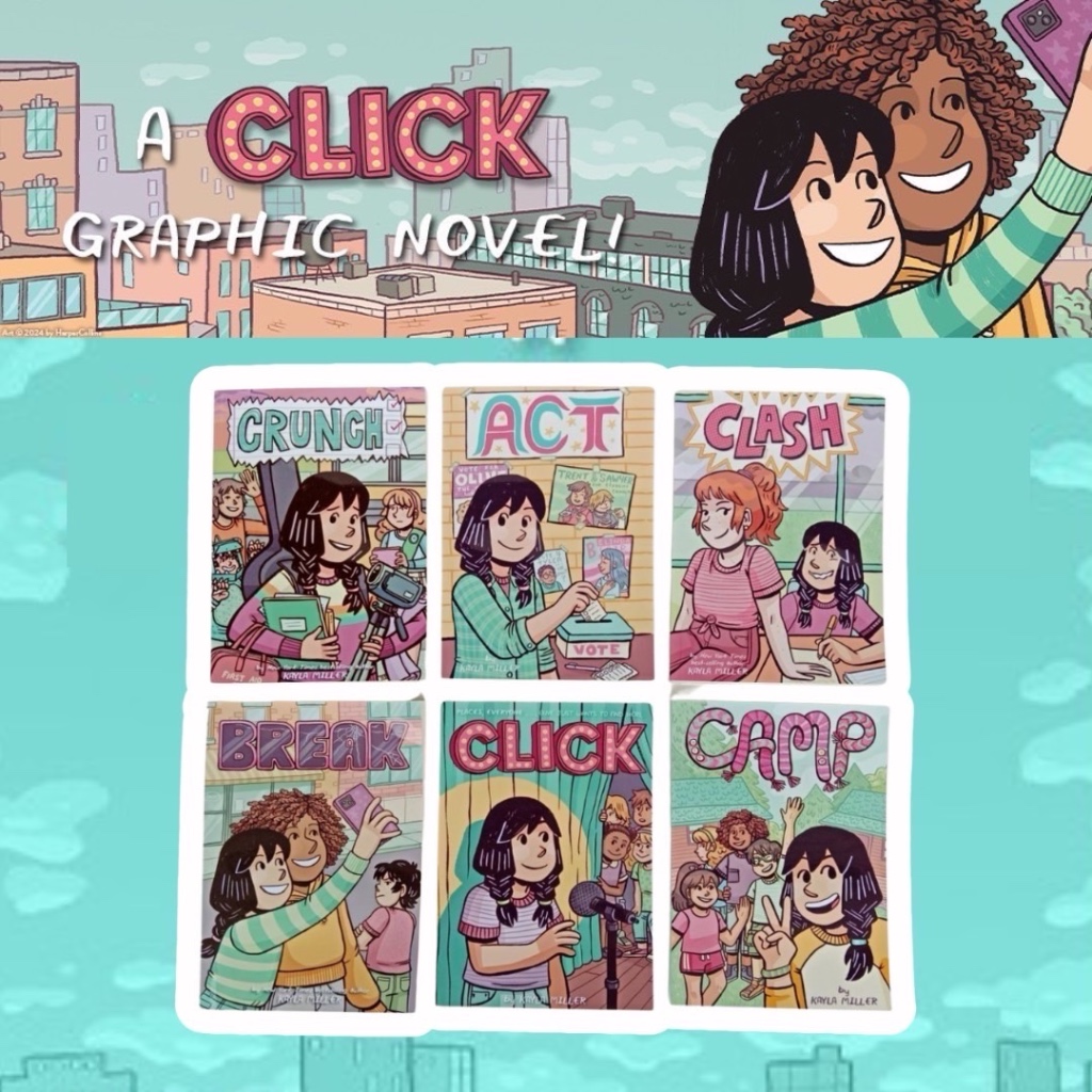 หนังสือ A Click Graphic Novel (ชุด 6 เล่ม) Kayla Miller comic book ภาษาอังกฤษ