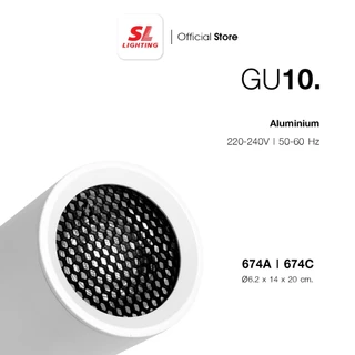 SL LIGHTING | Track Light GU10 โคมไฟแทรคไลท์ โคมไฟติดราง,ติดลอย โคมไฟส่องเฉพาะจุด รุ่น 673A, 674A, 674C