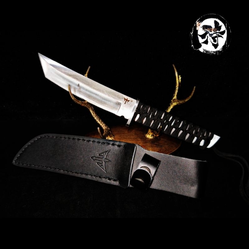 มีดเดินป่า​ วัสดุ​ใบ​:7cr17​mov​