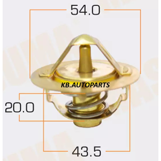 วาล์วน้ำ NISSAN SUNNY B11 E15 1.5 1982- URVAN E23 DATSUN 720 J16 1.6 1980- CEDRIC Y30 CA20 2.0 1983-