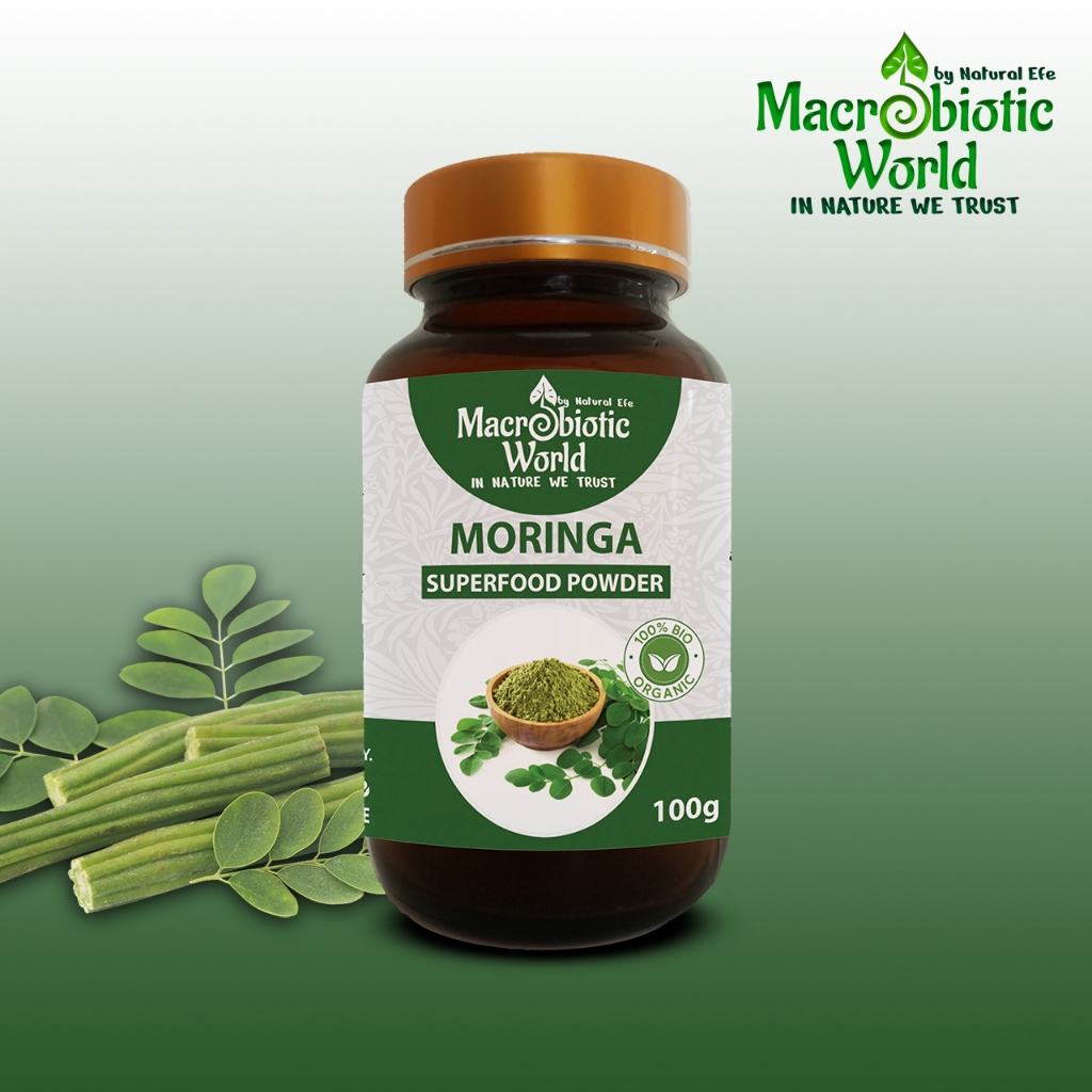 Organic/Bio Moringa Powder | ผงใบมะรุม 100g