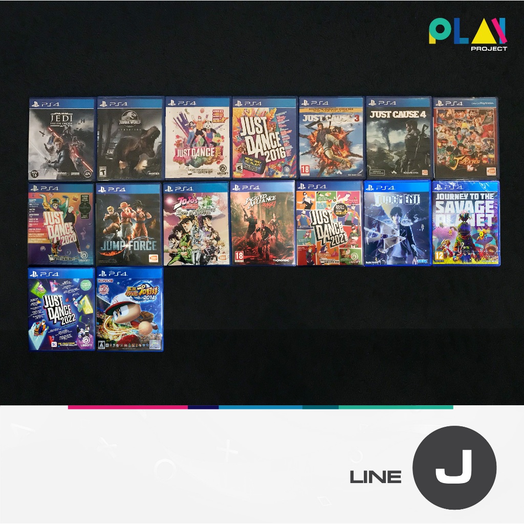 เกม PS4 มือสอง กว่า 100 เกม (รายชื่อตัวอักษร J ) [มือสอง] [มือ2] [เกม Playstation]