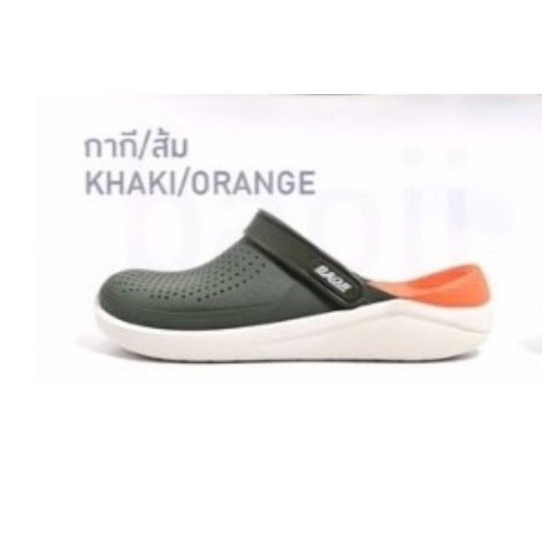 B041-808 รองเท้าแตะแบบสวมหัวโตชายยี่ห้อ BAOJI รัดส้นได้