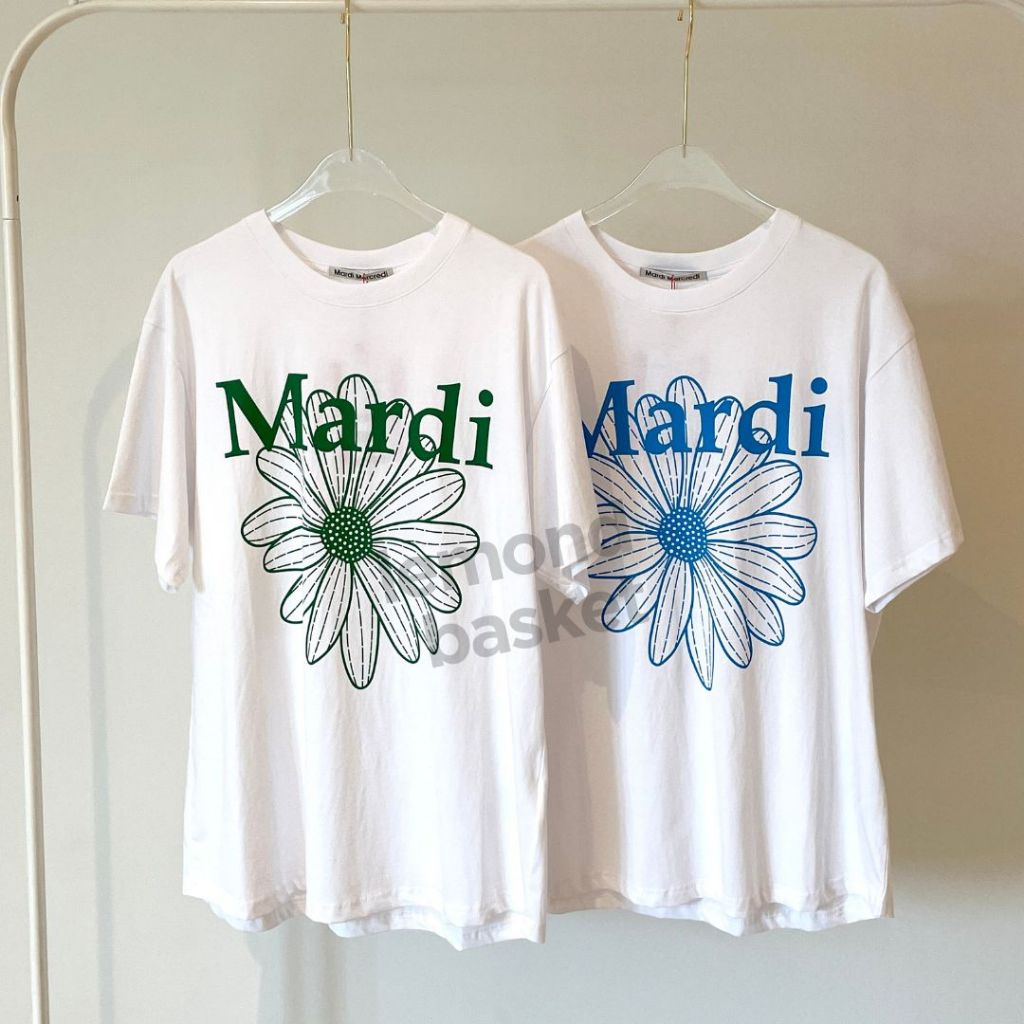 พร้อมส่ง/แท้ เสื้อ Mardi Mercredi Flower T-shirt