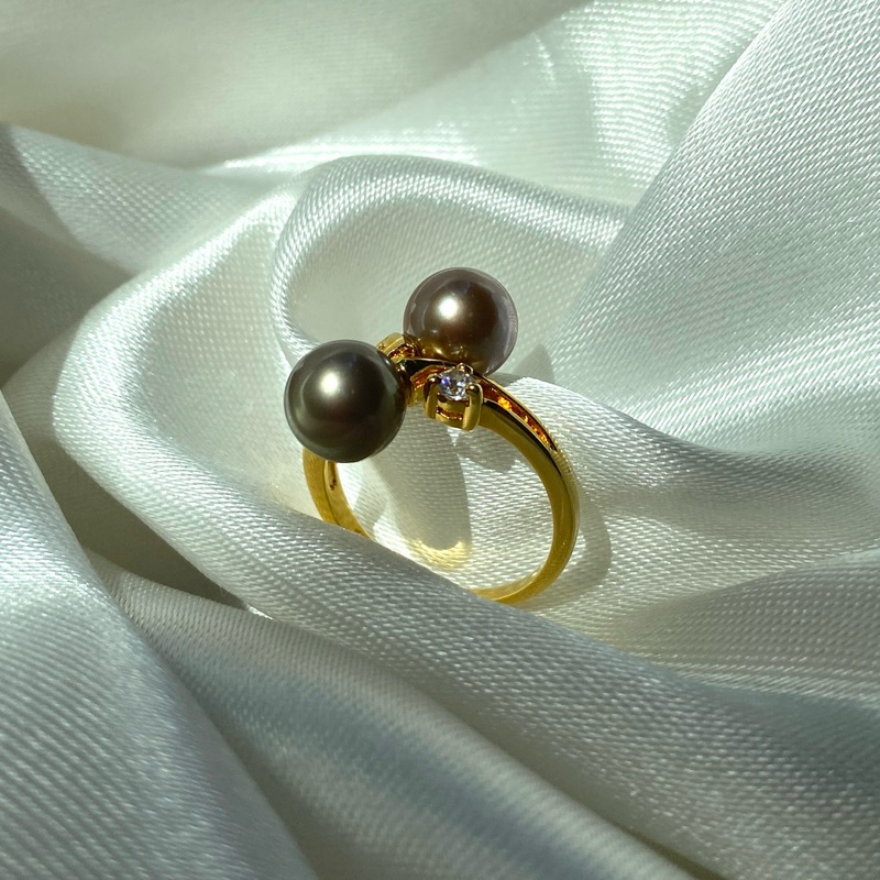 Krabi andaman pearl แหวนไข่มุกตาฮิติ