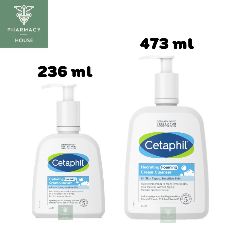 Cetaphil Hydrating Foaming Cream Cleanser