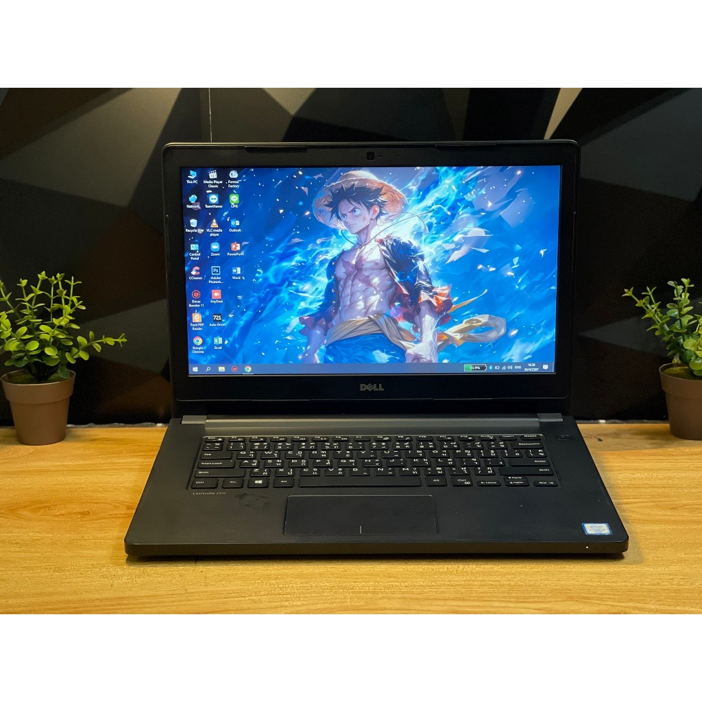 Dell Latitude 3470  สเปก intel Core i7-6500U (gen6)  Ram 8 GB  SSD 256 GB  GPU Nvdia Geforce 920M (2