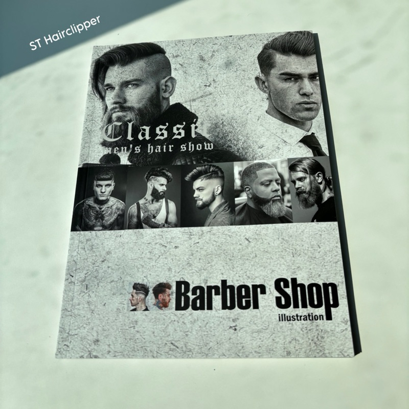 หนังสือทรงผมชาย แบบต่างๆ classic old school hair tattoo