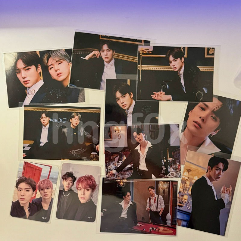 — monsta x minhyuk kihyun / photocard postcard