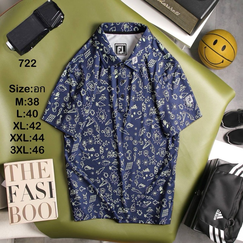 เสื้อโปโลผู้ชาย คอปกแขนสั้น TM06