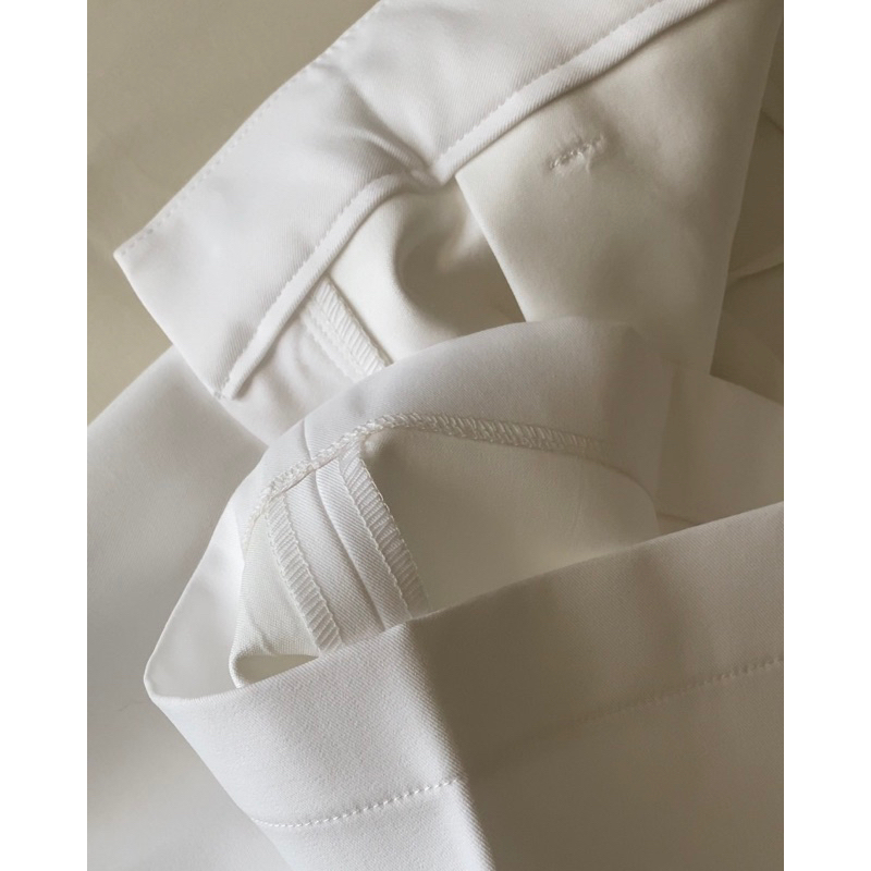 HYDE – SLACK PANTS – กางเกงทรงตรงคอดเข่า เน้นขาเล็กเพรียว (งานอัดกาวทั้งตัว) ราคา ถูกที่สุด ดีลบีเคเค แกลเลอรีภาพที่ 2