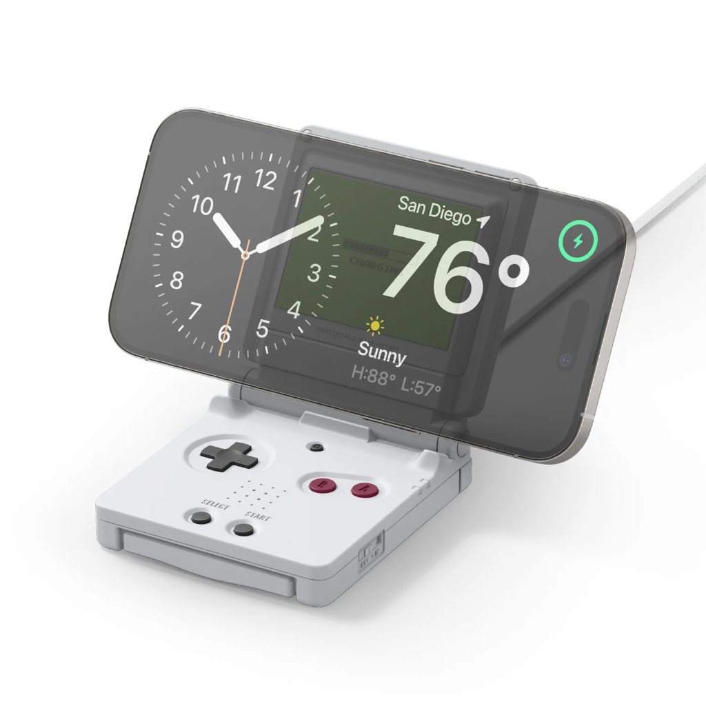 elago MagSafe MS W5 Charging Stand Design Game Boy ที่วางมือถือ ไม่รวม MagSafe สินค้าพร้อมส่ง