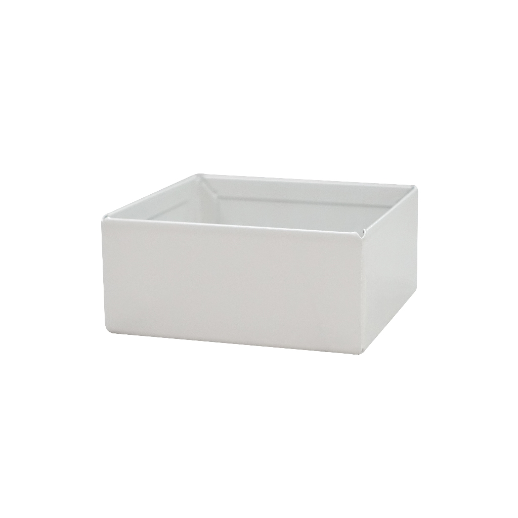 GORI กล่องจัดพื้นที่ ทรงสี่เหลี่ยม ผลิตจากเหล็ก เก็บขอบอย่างดีไม่มีคม มีสีให้เลือก GR-P06 - รูปที่ 5