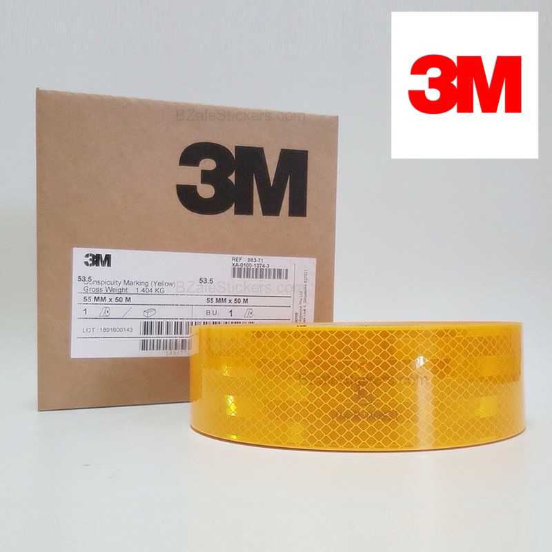 3M เทปสะท้อนแสงไดมอนด์เกรด รุ่น 983-71 ES แท้100%