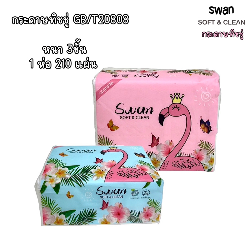 (พร้อมส่ง) ทิชชู่เขียว (1ห่อ /500แผ่น) รหัส GB/T 20808 กระดาษทิชชู่พกพาสะดวก