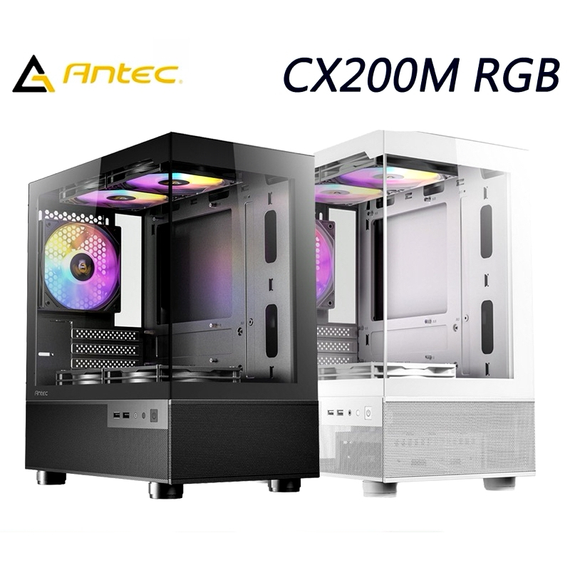 CASE (เคสเกมมิ่ง) ANTEC CX200M RGB ELITE MID-TOWER GAMING CASE