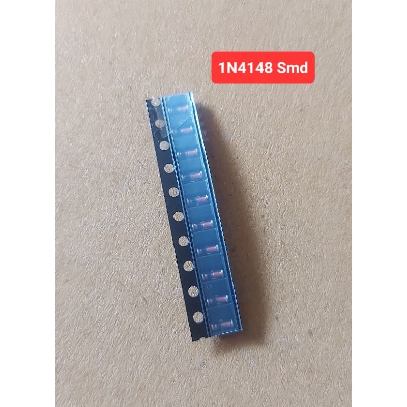 1N4148 (Smd)Diode  100V/200mA trr4ns(ห่อละ10ตัว)(ราคาห่อละ)