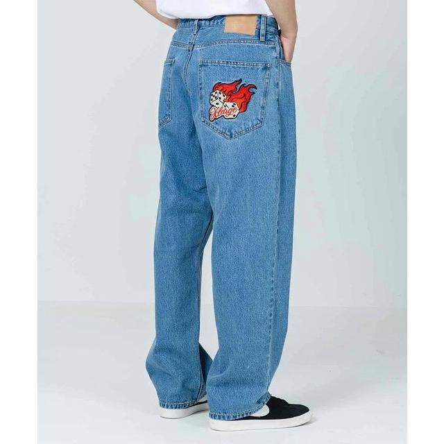 กางเกงยีนส์ขายาว X-Large Burning Dice Pants รับประกันของแท้ มือ1 พร้อมส่ง