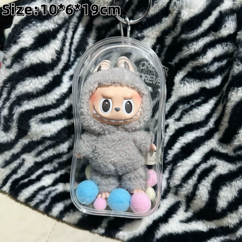 (ล้างสต๊อกสิ้นปี!!!) กระเป๋าพวงกุญแจ ใส่Labubu รูปที่ 6