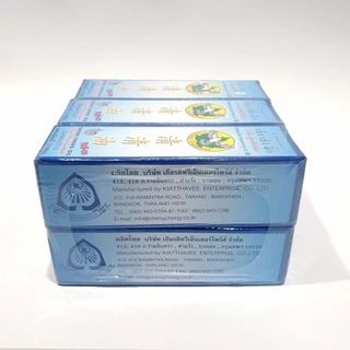 [แพ็ค 6 ขวด สีฟ้า] ยาหม่องน้ำ เช็ง เช็ง อิ๊ว (กลิ่นยูคาลิปตัส) 23 มิลลิลิตร Cheng Cheng Oil 23 cc.