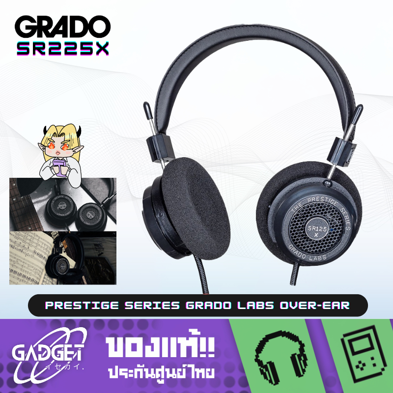 หูฟัง Headphone แบรนด์ GRADO Sr225x Prestige Series Grado Labs Over-Ear