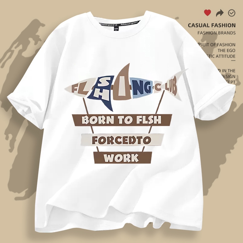 D679(พร้อมส่งทุกสี）เสื้อยืดแขนสั้น ผ้านุ่มใส่สบายฯ มี7สีหลายไซส์เลือกได้ S-3XL