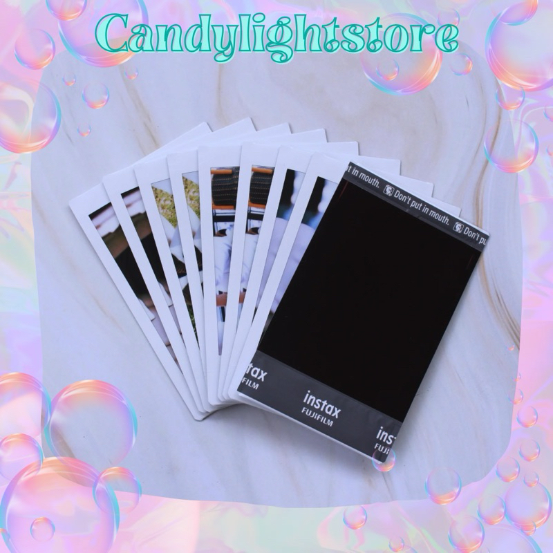 (ขั้นต่ำ2ใบ) โwลาsอยด์ฟิล์มแท้ รูปโwลาsอยด์ Fujifilm instax square/mini instant film