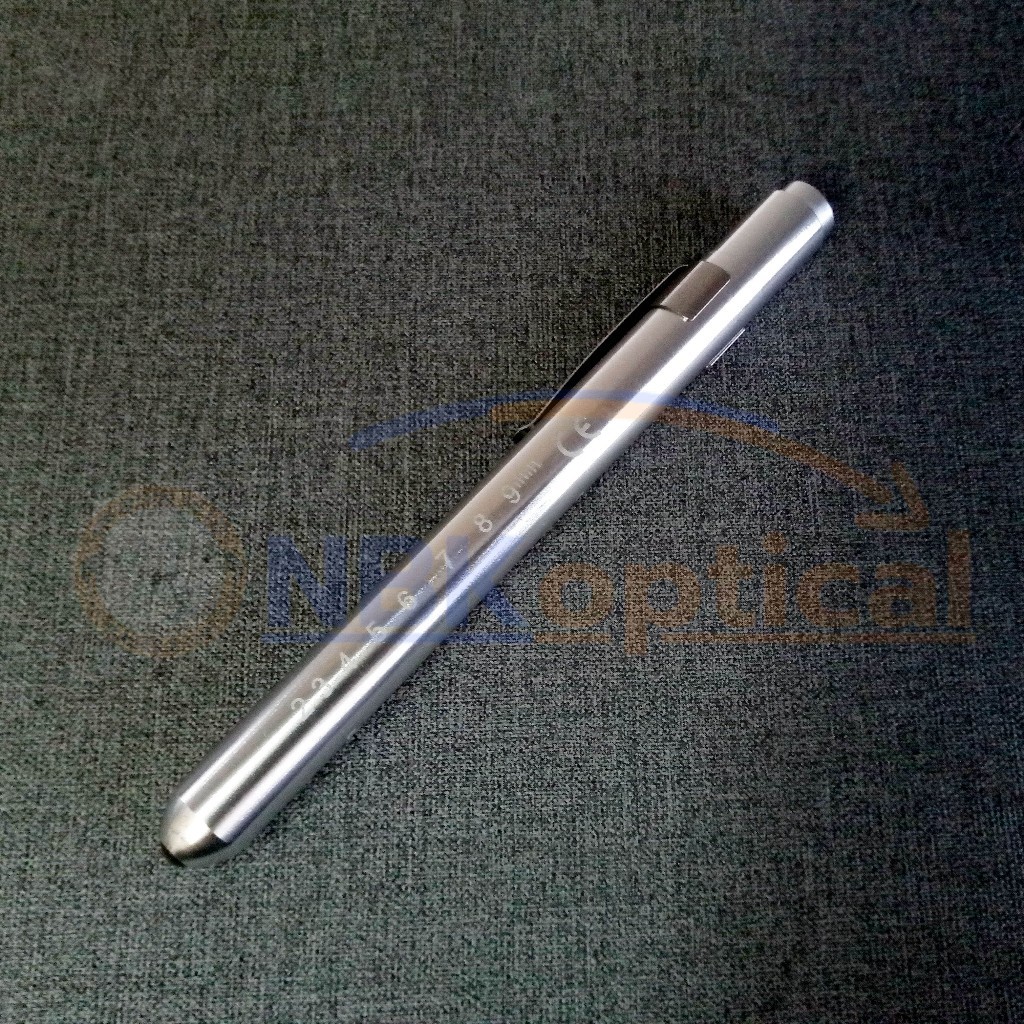 ปากกาไฟฉาย penlight ตรวจรูม่านตา สีเทา