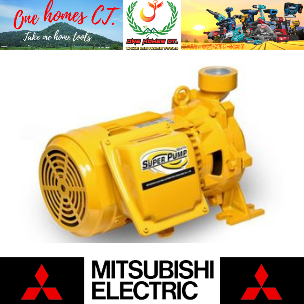 MITSUBISHI ปั๊มหอยโข่ง 3HP 1เฟส รุ่น WCM-2205-S # ออก..ใบเสร็จ-ใบกำกับภาษี..ได้ครับ..