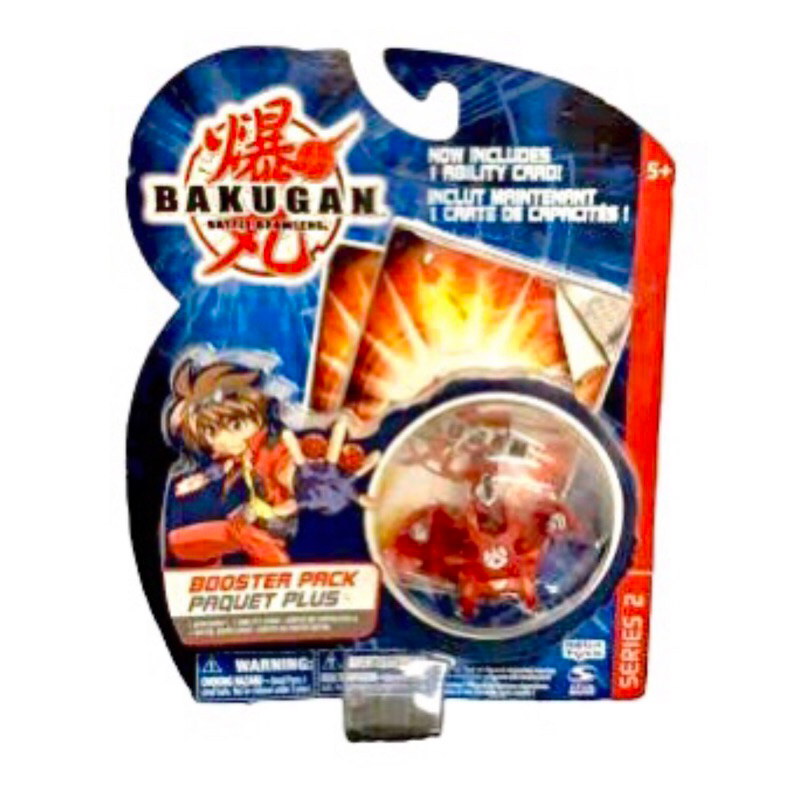 Bakugan Battle Brawlers Booster Pack Series 2 Pyrus Siege NIP #บาคุกัน