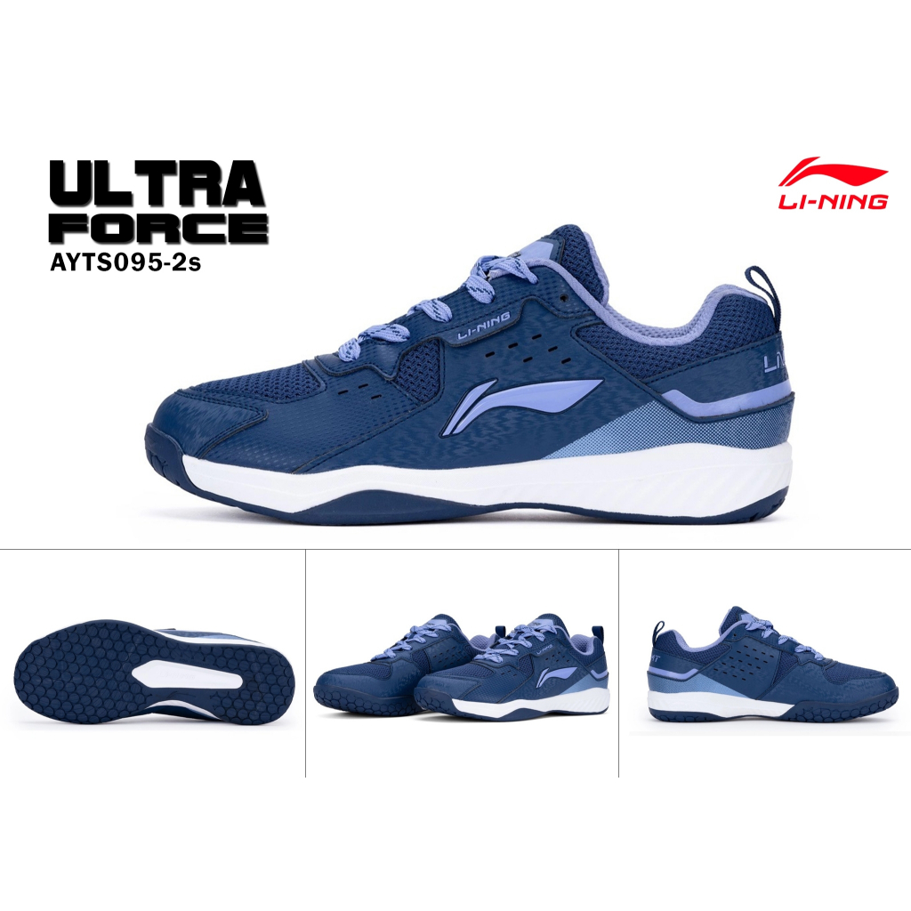 รองเท้าแบดมินตัน Li Ning badminton Shoe : ULTRA FORCE AYTS095-2