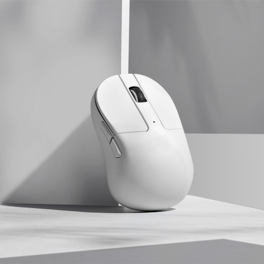 เมาส์ Keychron M4 Wireless mouse Ultralight weight เมาส์ไร้สายเชื่อมต่อผ่าน BT/2.4ghz/wired พกพาง่าย เกมมิ่ง ทำงาน เบา