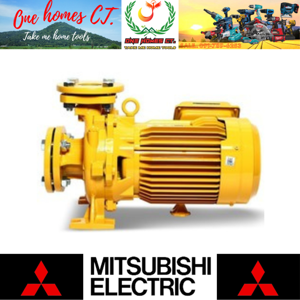 MITSUBISHI ปั๊มหอยโข่งหน้าแปลนชนิดน้ำมาก รุ่น WCLL-3705FS # ออก..ใบเสร็จ-ใบกำกับภาษี..ได้ครับ..