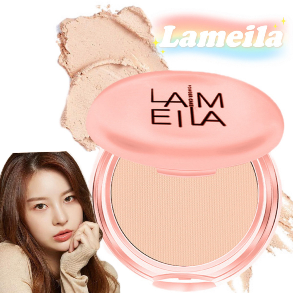 แป้งเค้กทูเวย์ ผสมรองพื้น LAMEILA-（F95）มีพัฟและ มีกระจก