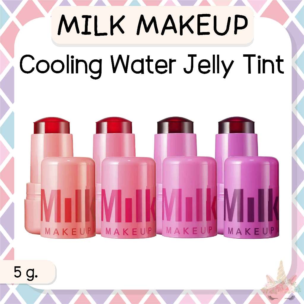 *พร้อมส่ง/ของแท้‼️* Milk Makeup Cooling Water Jelly Tint Lip + Cheek Blush Stain 5 g. บลัชออนตัวดัง