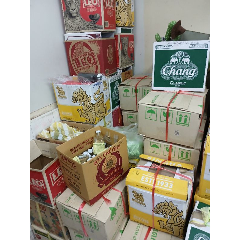 ฉลากเหลือง ฝาขาว ครึ่งลัง30ขวด มีสินค้าพร้อมส่งค่ะ
