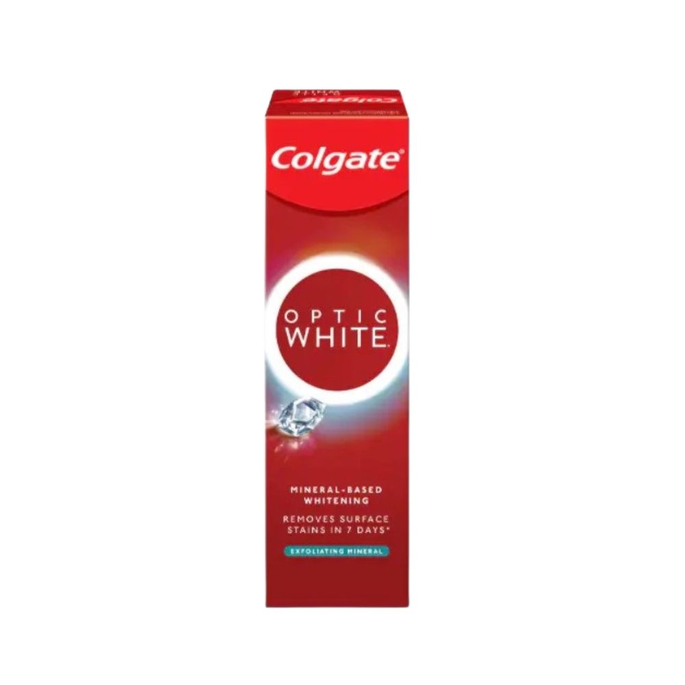 COLGATE ยาสีฟัน OPTIC WHITE EXFOLIATING  80 กรัม