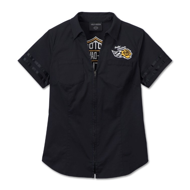 เสื้อเชิ้ตผู้หญิงลิขสิทธิ์แท้จาก Harley Davidson 96508-24VW