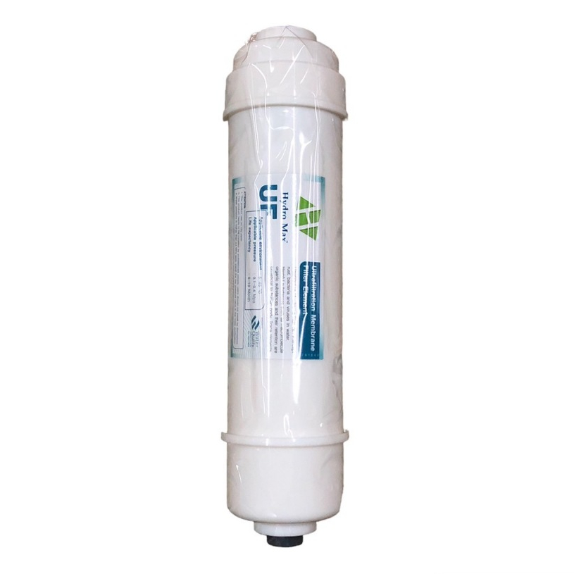 ไส้กรองน้ำ UF เกลียว Inline Aquatek ขนาด 12 นิ้ว  ความละเอียด 0.01 ไมครอน(แถม ข้อต่อ Speed Fit 1/4" 2 ชิ้น )