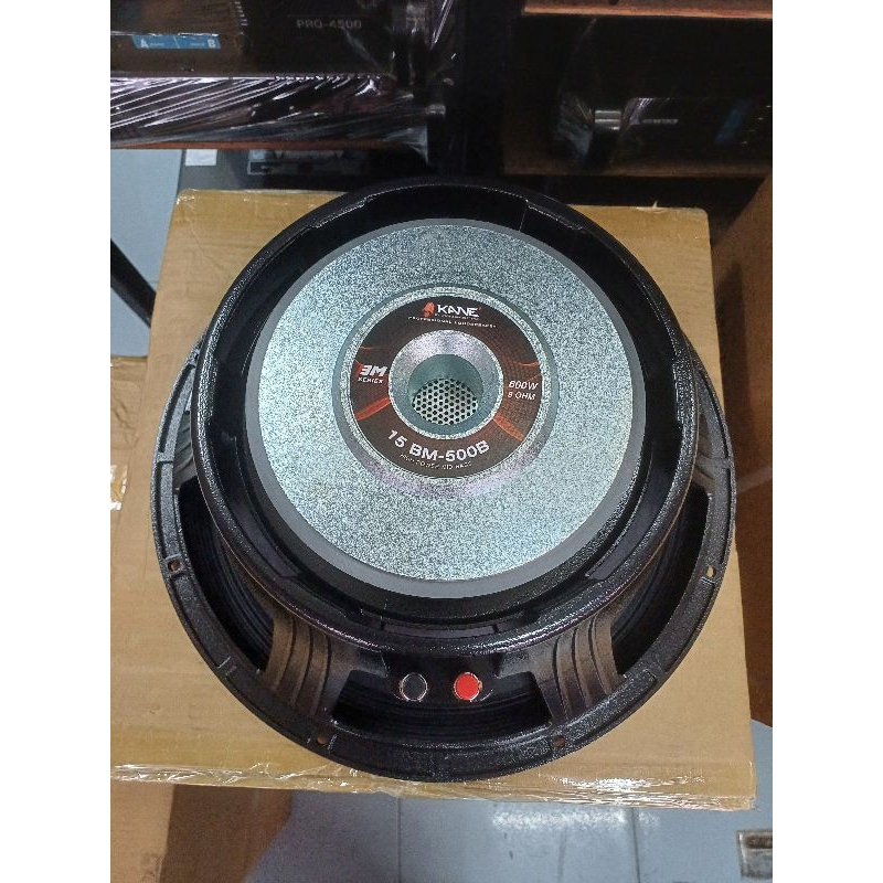 ดอกลำโพง15นิ้วโครงหล่อ KANE  15BM-500B ว๊อย3นิ้ว 600W