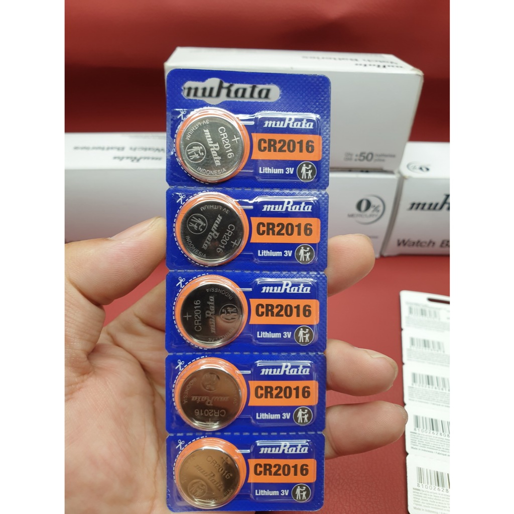 ถ่าน แบตสำหรับนาฬิกา Casio gshock Module NO.5416 แท้ ตรงรุ่น ล้าน% (Murata CR2016)