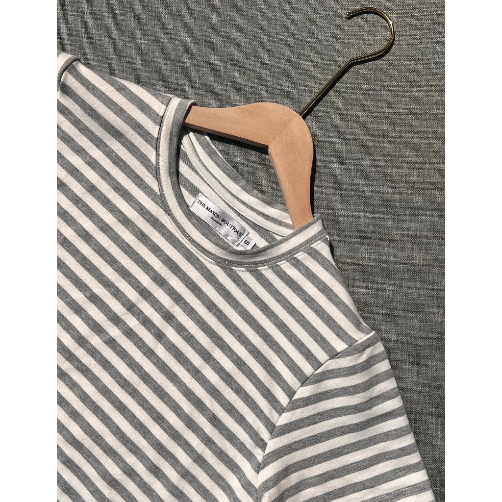 The mason Boutique Women Casual Classic เสื้อยืดคอกล รุ่น แคชชัว คลาสสิค สำหรับ ผู้หญิง ฝ้าย คอตตอน