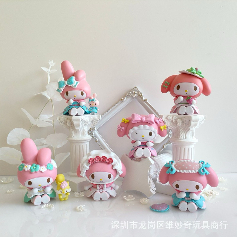 โมเดลมายเมโลดี้ DIY วางบนยาดมได้ ของสะสม ตกแต่งหน้าเค้ก
