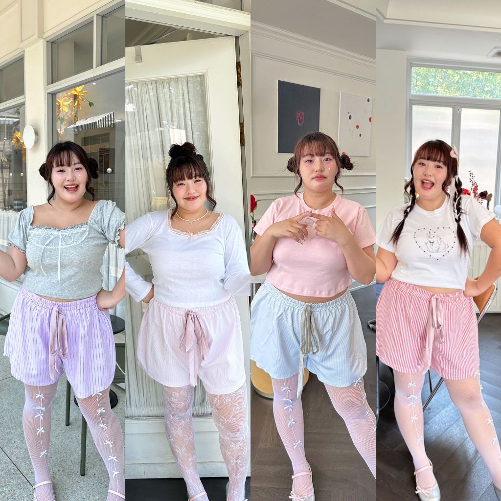 5.5 | Patty Shorts กางเกงขาสั้น สาวอวบ - clarine_bkk