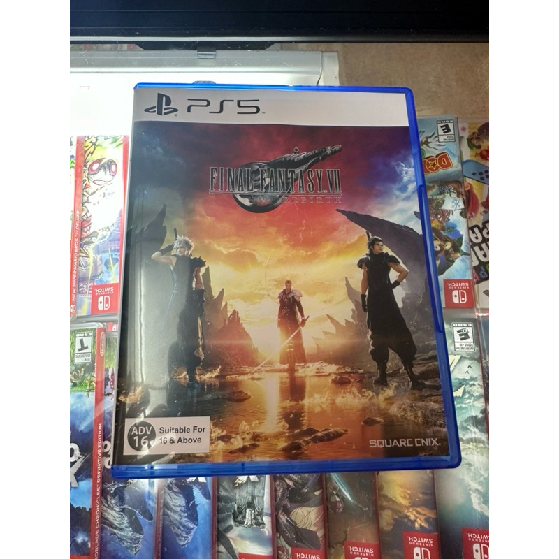 แผ่น ps5 มือสอง final fantasy 7 rebirth